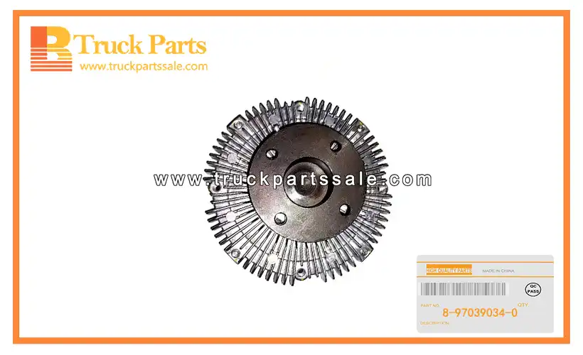 Cooling Fan Clutch for ISUZU UB 4JG2 8-97039034-0 8970390340 8-97039-034-0 Embrague del ventilador de refrigeraci??n
