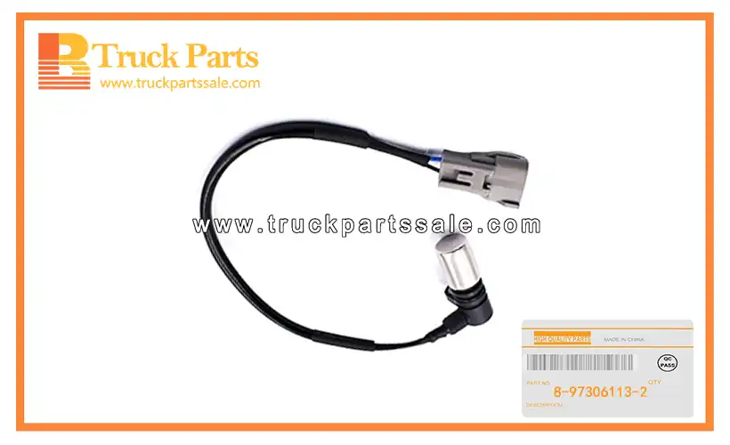 Crank Angle Sensor for ISUZU XYB 4HK1 8-97306113-2 8973061132 8-97306-113-2 Sensor de ??ngulo del cig??e al