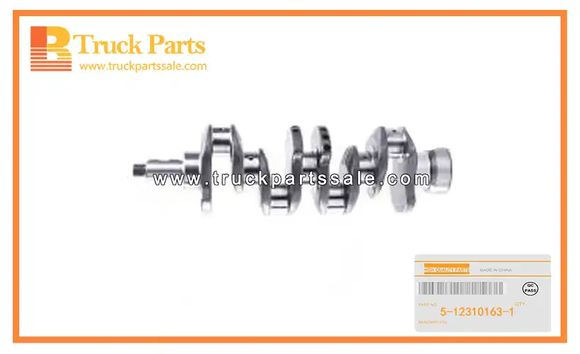 Crankshafe for ISUZU NPR59 4BD1 5-12310163-1 5123101631 5-12310-163-1 cig??e al