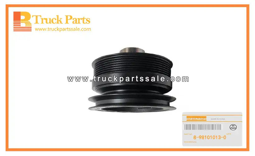 Crankshaft Damper Pulley for ISUZU NKR 8-98101013-0 8981010130 8-98101-013-0 Polea amortiguadora del cig??e al