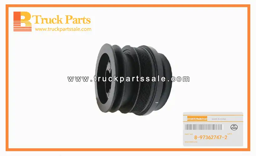 Crankshaft Damper Pulley for ISUZU NPR 4HK1 8-97362747-2 8973627472 8-97362-747-2 Polea amortiguadora del cig??e al