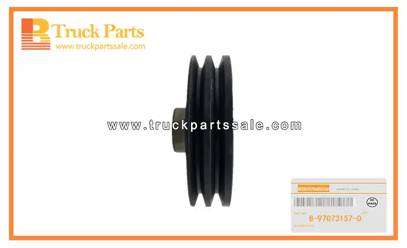 Crankshaft Pulley for ISUZU TFR17 4ZE1 8-97073157-0 8970731570 8-97073-157-0 Polea del cig??e al