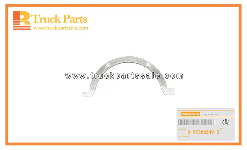 Crankshaft Thrust Washer for ISUZU FRR FSR 8-97386549-2 8973865492 8-97386-549-2 Arandela de empuje del cig??e al