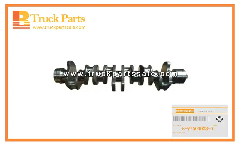 Crankshaft for ISUZU 6HH1 FTR33 8-97603003-0 8976030030 8-97603-003-0 Cig??e al