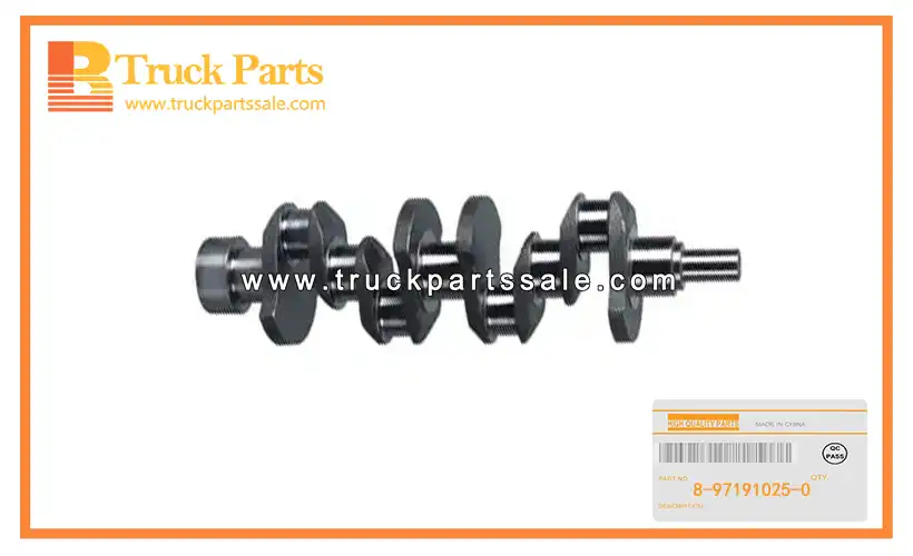 Crankshaft for ISUZU NKR69 4JG2 8-97190930-1 8971909301 8-97190-930-1 Cig??e al