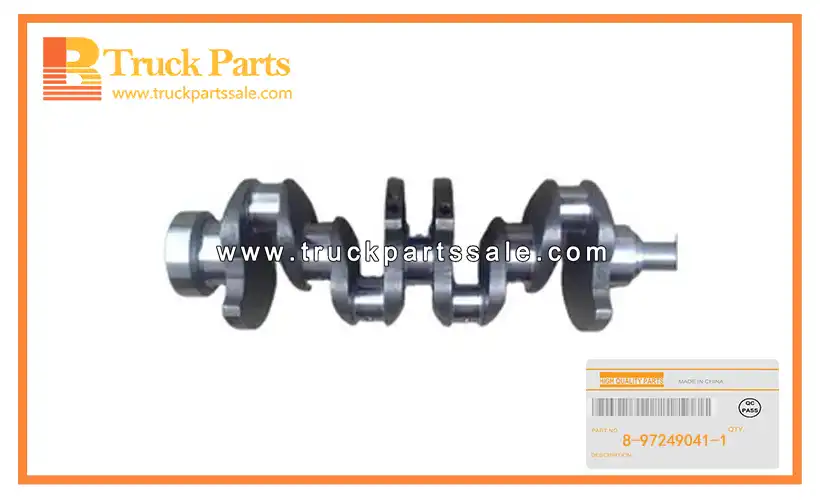 Crankshaft for ISUZU TFR 4JA1 8-97249041-1 8972490411 8-97249-041-1 Cig??e al