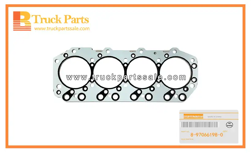Cylinder Head Gasket for ISUZU NKR69 4JG2 8-97066198-0 8970661980 8-97066-198-0 Junta de culata