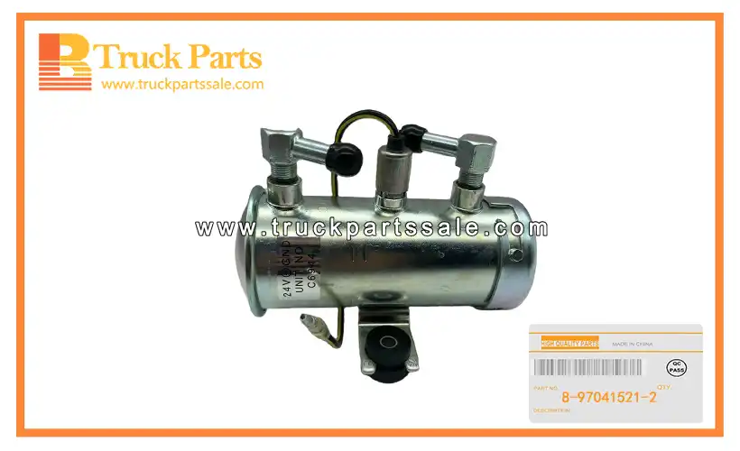 Electric Feed Pump Assembly for ISUZU 6HK1 4HK1 XD 8-97041521-2 8970415212 8-97041-521-2 Conjunto de bomba de alimentaci??n el??ctrica