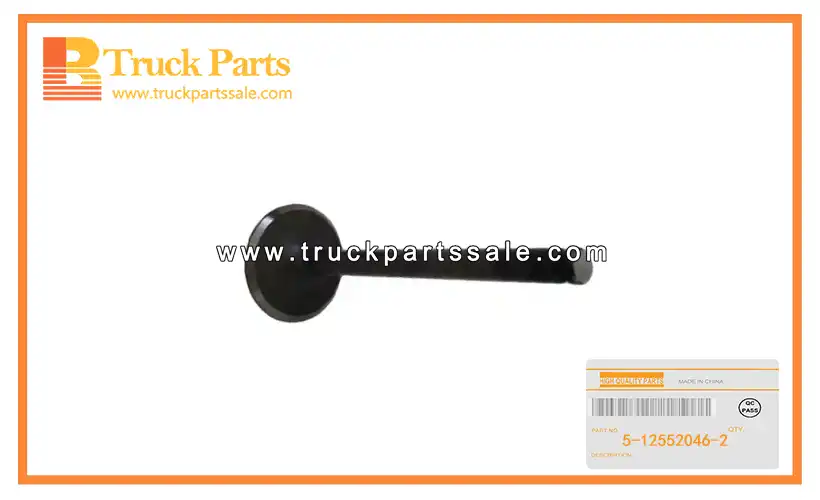 Exhaust Valve for ISUZU 3KR1 5-12552046-2 5125520462 5-12552-046-2 V??lvula de escape