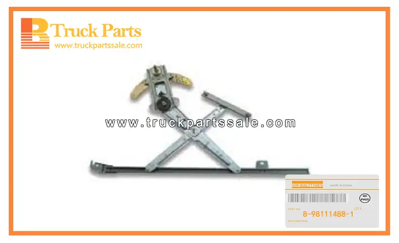FRONT DOOR WINDOW REGULATOR R for ISUZU D-M 8-98111488-1 8981114881 8-98111-488-1 REGULADOR DE VENTANA DE PUERTA DELANTERA R