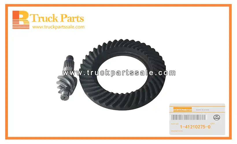 Final Drive Gear Set for ISUZU JCR 1-41210275-0 1412102750 1-41210-275-0 Conjunto de engranajes de transmisi??n final
