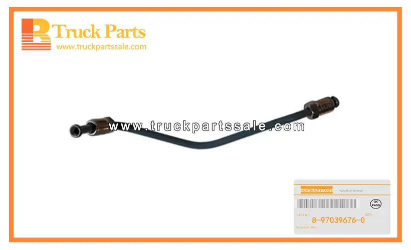 Flex Hose To Wheel Cylinder Brake Pipe for ISUZU NPR 8-97039676-0 8970396760 8-97039-676-0 Manguera flexible al tubo de freno del cilindro de rueda