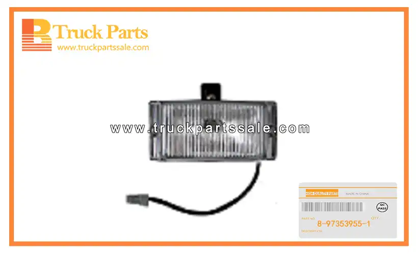 Fog Lamp Assembly for ISUZU CXZ81 10PE1 8-97353955-1 8973539551 8-97353-955-1 Conjunto de l??mpara antiniebla