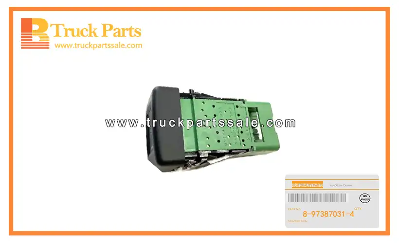 Fog Lamp Switch for ISUZU NPR75 8-97387031-4 8973870314 8-97387-031-4 Interruptor de luz antiniebla