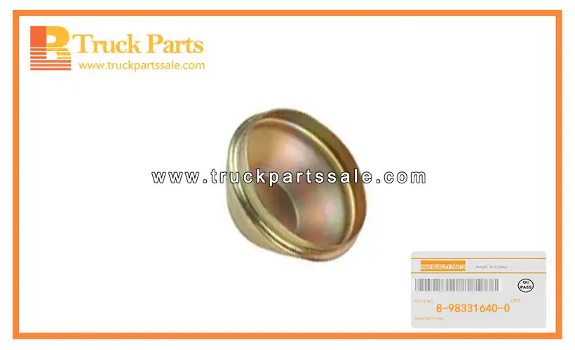 Front Axle Hub Cap for ISUZU F Series Truck 8-98331640-0 8983316400 8-98331-640-0 Tapacubos del eje delantero