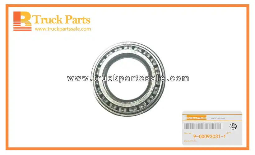 Front Axle Hub Inner Bearing for ISUZU FRR 9-00093031-1 9000930311 9-00093-031-1 Cojinete interior del cubo del eje delantero