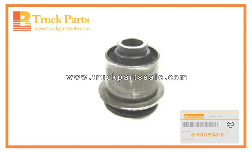 Front Axle Mounting Rubber Bushing for ISUZU UCS17 4ZE1 8-97018240-0 8970182400 8-97018-240-0 Buje de goma de montaje del eje delantero