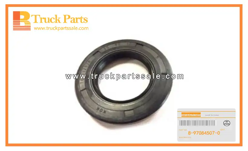 Front Axle Shaft Oil Seal for ISUZU UBS17 4ZE1 8-97084507-0 8970845070 8-97084-507-0 Sello de aceite del eje delantero