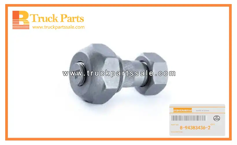 Front Axle Wheel Pin for ISUZU NPR71 600P 8-94383436-2 8943834362 8-94383-436-2 Pasador de rueda del eje delantero