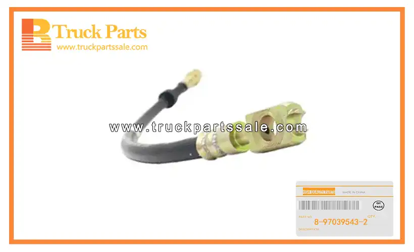 Front Brake Flex Hose for ISUZU NQR71 NQR75 8-97039543-2 8970395432 8-97039-543-2 Manguera flexible del freno delantero