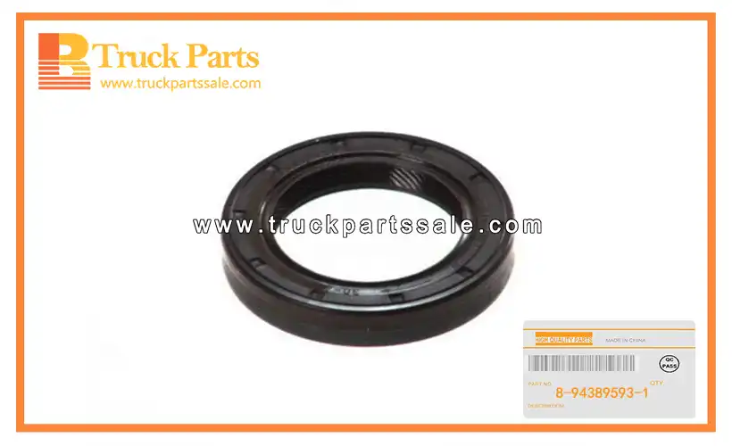 Front Camshaft Oil Seal for ISUZU UCS25 6VD1 8-94389593-1 8943895931 8-94389-593-1 Sello de aceite del ??rbol de levas delantero