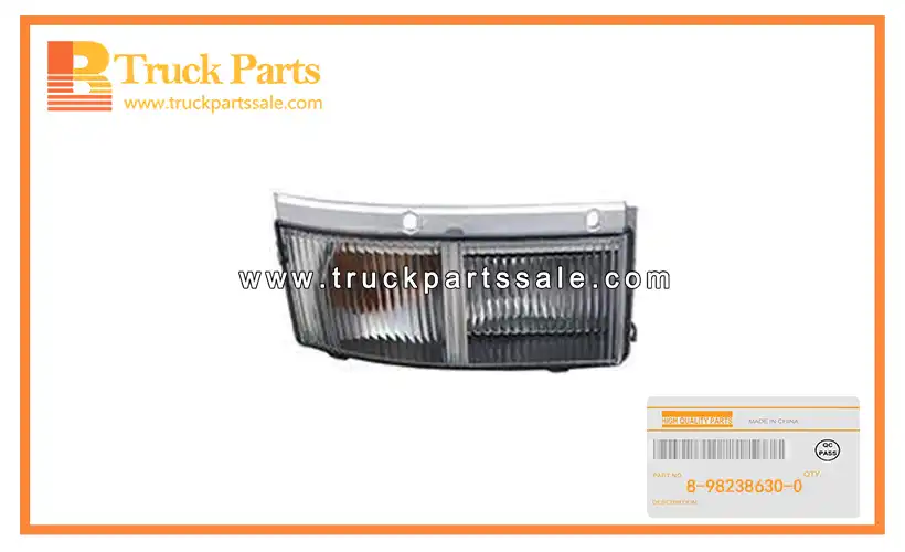 Front Comb Lamp Assembly for ISUZU FVR FVZ 8-98238630-0 8982386300 8-98238-630-0 Conjunto de l??mpara de peine frontal