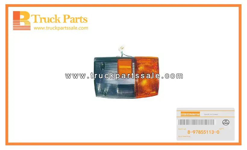 Front Comb Lamp Assembly for ISUZU NPR66 4HF1 8-97855113-0 8978551130 8-97855-113-0 Conjunto de l??mpara de peine frontal