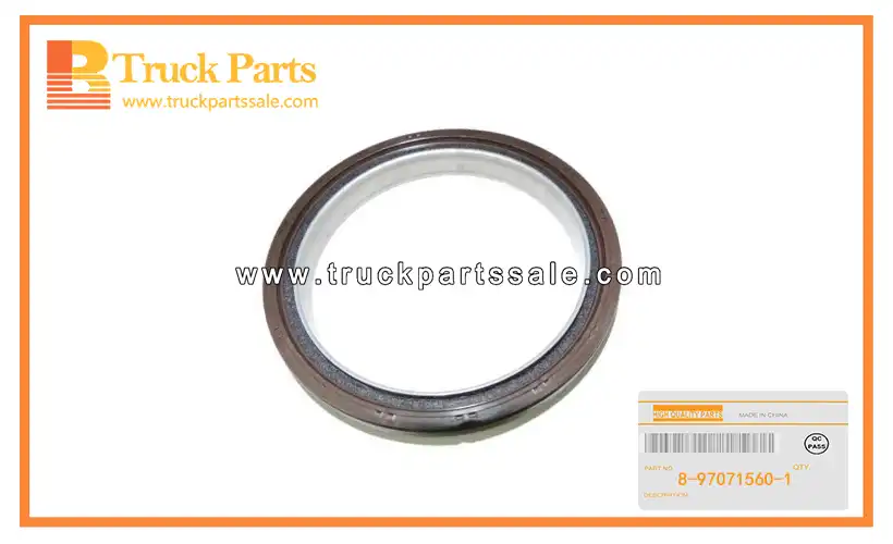 Front Crankshaft Oil Seal for ISUZU NPR69 4JG2 8-97071560-1 8970715601 8-97071-560-1 Sello de aceite del cig??e al delantero