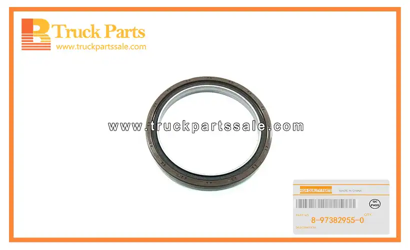 Front Crankshaft Oil Seal for ISUZU XYB 4HK1 8-97382955-0 8973829550 8-97382-955-0 Sello de aceite del cig??e al delantero