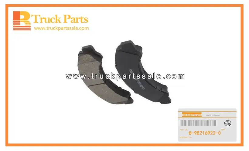 Front Disc Brake Caliper Pad Kit for ISUZU 8-98216922-0 8982169220 8-98216-922-0