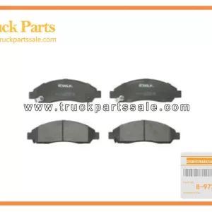 Front Disc Brake Caliper Pad Kit for ISUZU DMAX 8-97318675-0 8973186750 8-97318-675-0 Kit de pastillas de freno de disco delantero
