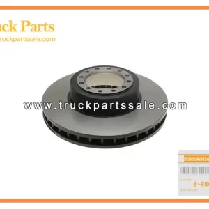 Front Disc Brake Rotor for ISUZU ELF500 600 8-98006395-0 8980063950 8-98006-395-0 Rotor de freno de disco delantero