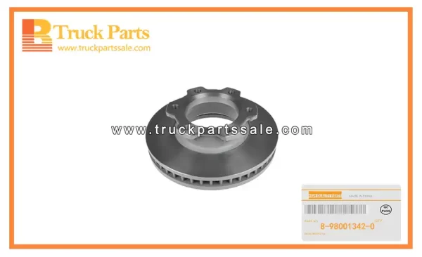Front Disc Brake Rotor for ISUZU NPR 8-98001342-0 8980013420 8-98001-342-0 Rotor de freno de disco delantero