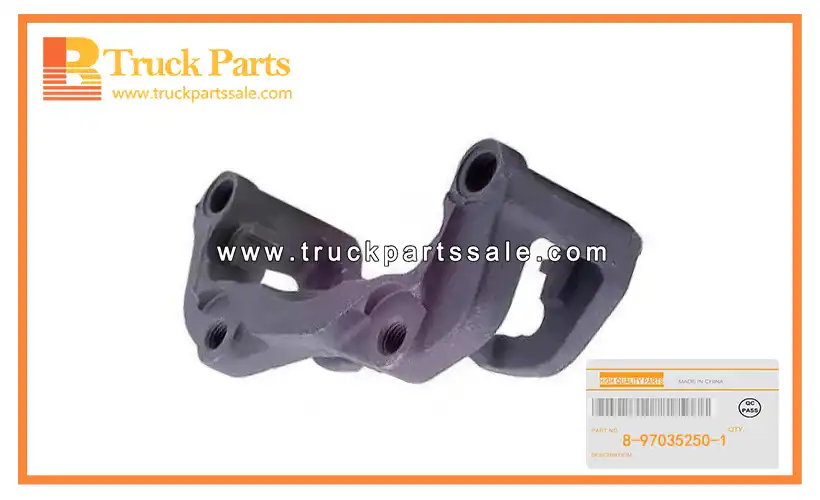 Front Disc Brake Support for ISUZU UCS25 6VD1 8-97035250-1 8970352501 8-97035-250-1 Soporte de freno de disco delantero