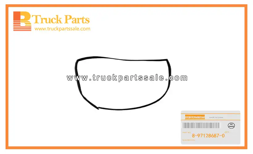 Front Door Glass Run for ISUZU 4ZE1 UBS17 8-97128687-0 8971286870 8-97128-687-0 Corredor de vidrio de puerta principal