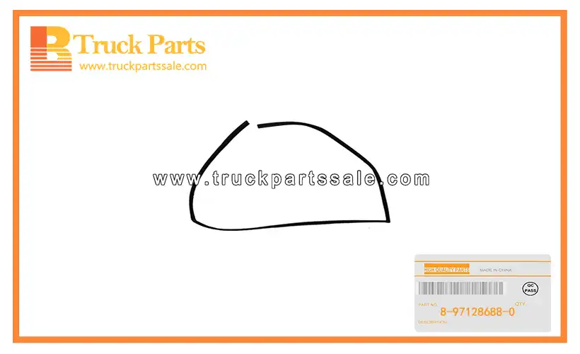 Front Door Glass Run for ISUZU 4ZE1 UBS17 8-97128688-0 8971286880 8-97128-688-0 Corredor de vidrio de puerta principal