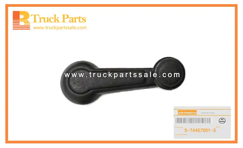 Front Door Window Regulator Handle for ISUZU FSR113 6BD1 5-74457001-3 5744570013 5-74457-001-3 Manija del regulador de ventana de puerta delantera