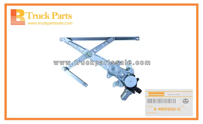 Front Door Window Regulator for ISUZU TFR 8-98093555-0 8980935550 8-98093-555-0 Regulador de ventana de puerta delantera
