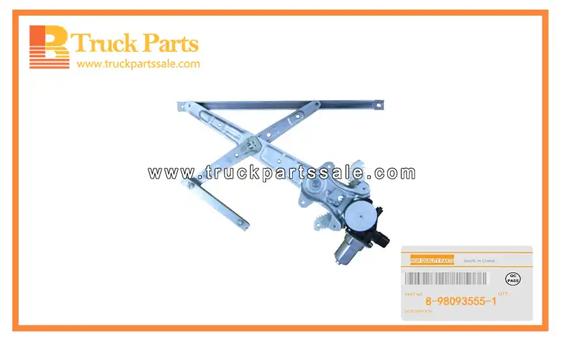 Front Door Window Regulator for ISUZU TFR 8-98093555-1 8980935551 8-98093-555-1 Regulador de ventana de puerta delantera