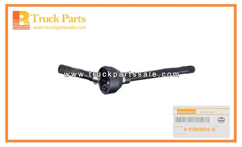 Front Drive Shaft Assembly for ISUZU NPR 8-97043026-0 8970430260 8-97043-026-0 Conjunto del eje de transmisi??n delantero