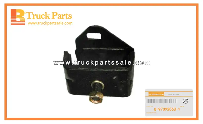 Front Engine Foot Rubber for ISUZU 4BE1 NPR58 8-97092068-1 8970920681 8-97092-068-1 Goma del pie del motor delantero