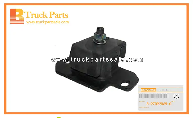Front Engine Foot Rubber for ISUZU 4BE1 NPR58 8-97092069-0 8970920690 8-97092-069-0 Goma del pie del motor delantero