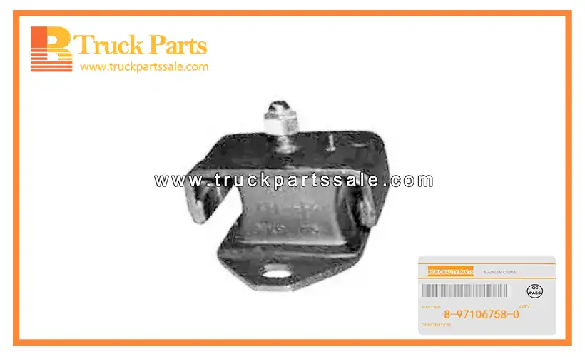 Front Engine Foot Rubber for ISUZU NK 8-97106758-0 8971067580 8-97106-758-0 Goma del pie del motor delantero
