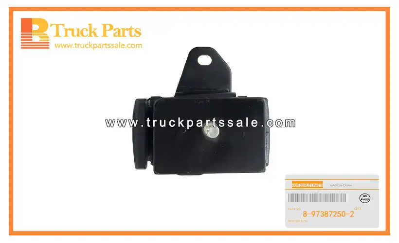 Front Engine Foot Rubber for ISUZU NPR 700P ELF 8-97387250-2 8973872502 8-97387-250-2 Goma del pie del motor delantero