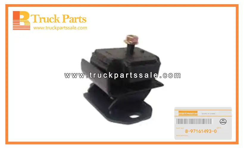 Front Engine Foot Rubber for ISUZU NPR66 4H 8-97161493-0 8971614930 8-97161-493-0 Goma del pie del motor delantero