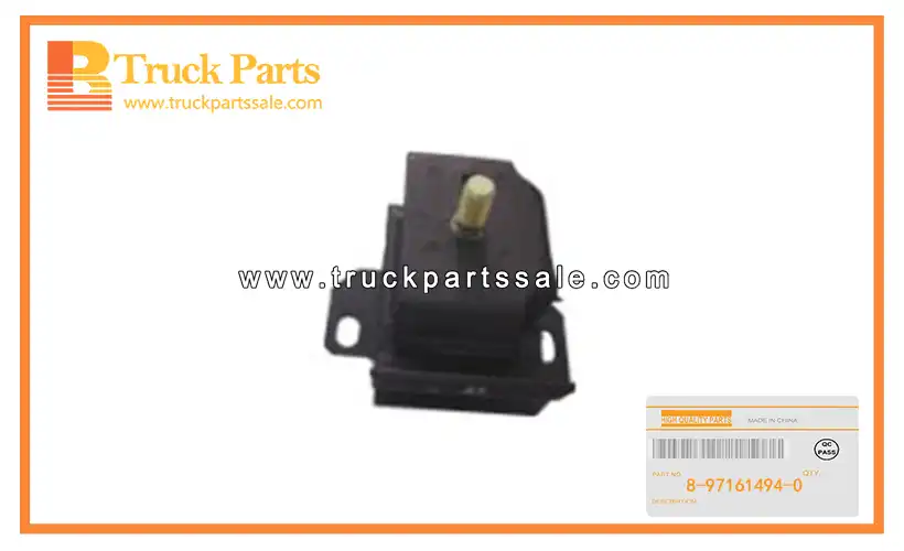 Front Engine Foot Rubber for ISUZU NPR66 4H 8-97161494-0 8971614940 8-97161-494-0 Goma del pie del motor delantero