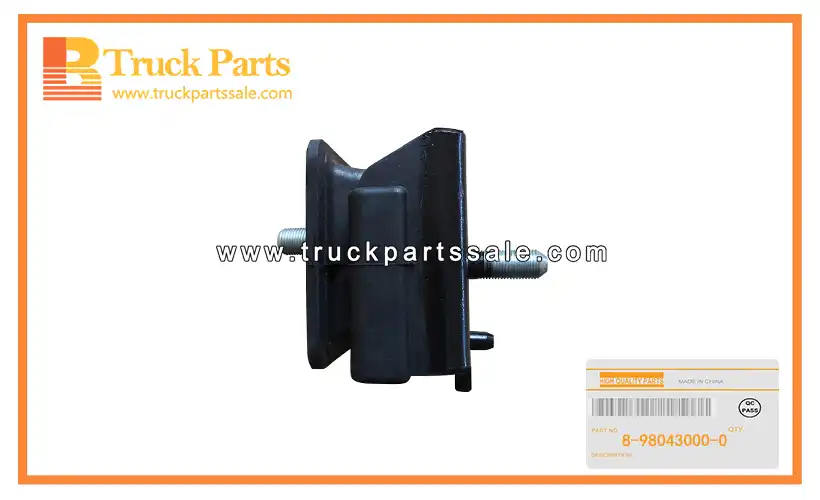 Front Engine Foot Rubber for ISUZU TFS85 4JJ1 8-98043000-0 8980430000 8-98043-000-0 Goma del pie del motor delantero