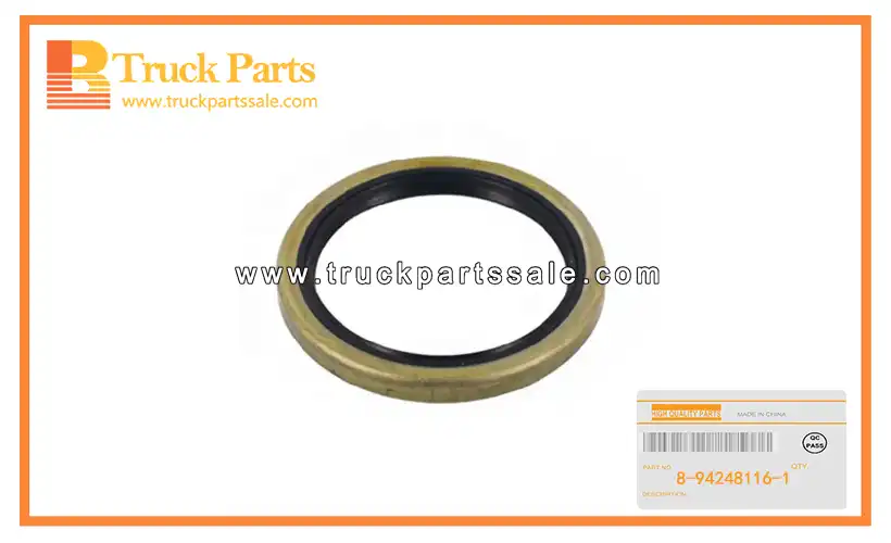 Front Hub Oil Seal for ISUZU NHR54 4JA1 8-94248116-1 8942481161 8-94248-116-1 Sello de aceite del cubo delantero