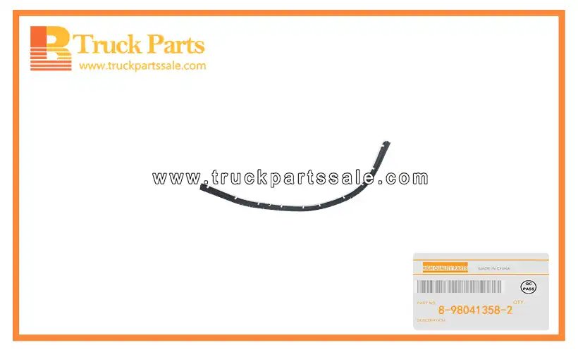 Front Side Panel Seal for ISUZU VC46 8-98041358-2 8980413582 8-98041-358-2 Sello del panel lateral delantero