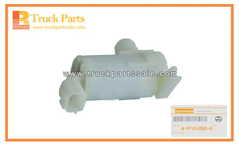 Front Washer Tank Motor Assembly for ISUZU TFR 8-97314350-0 8973143500 8-97314-350-0 Conjunto del motor del tanque de lavado frontal